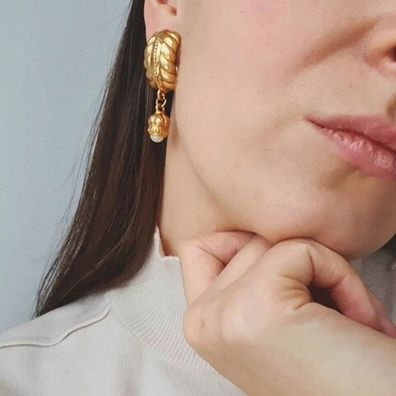 Клипсы с желудями