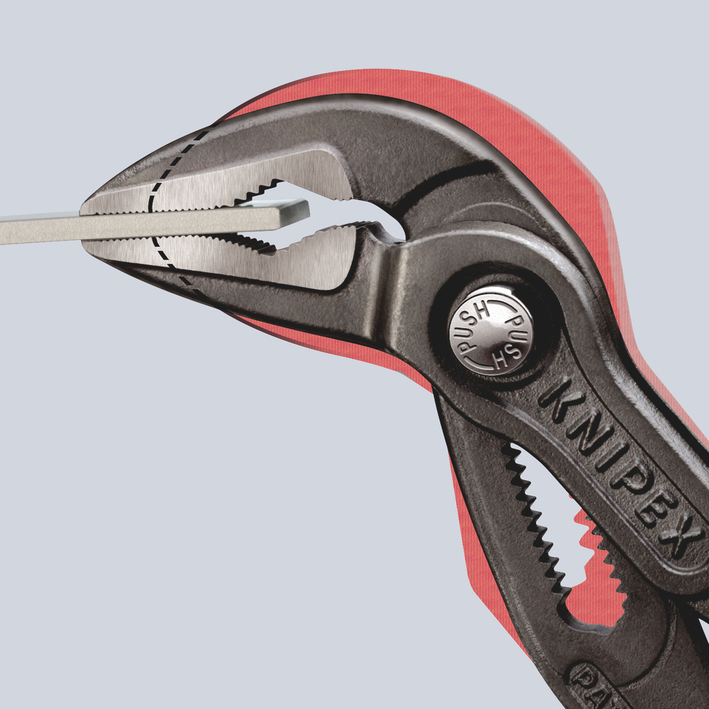 Клещи трубные KNIPEX Cobra® ES черненая 250 мм 8751250