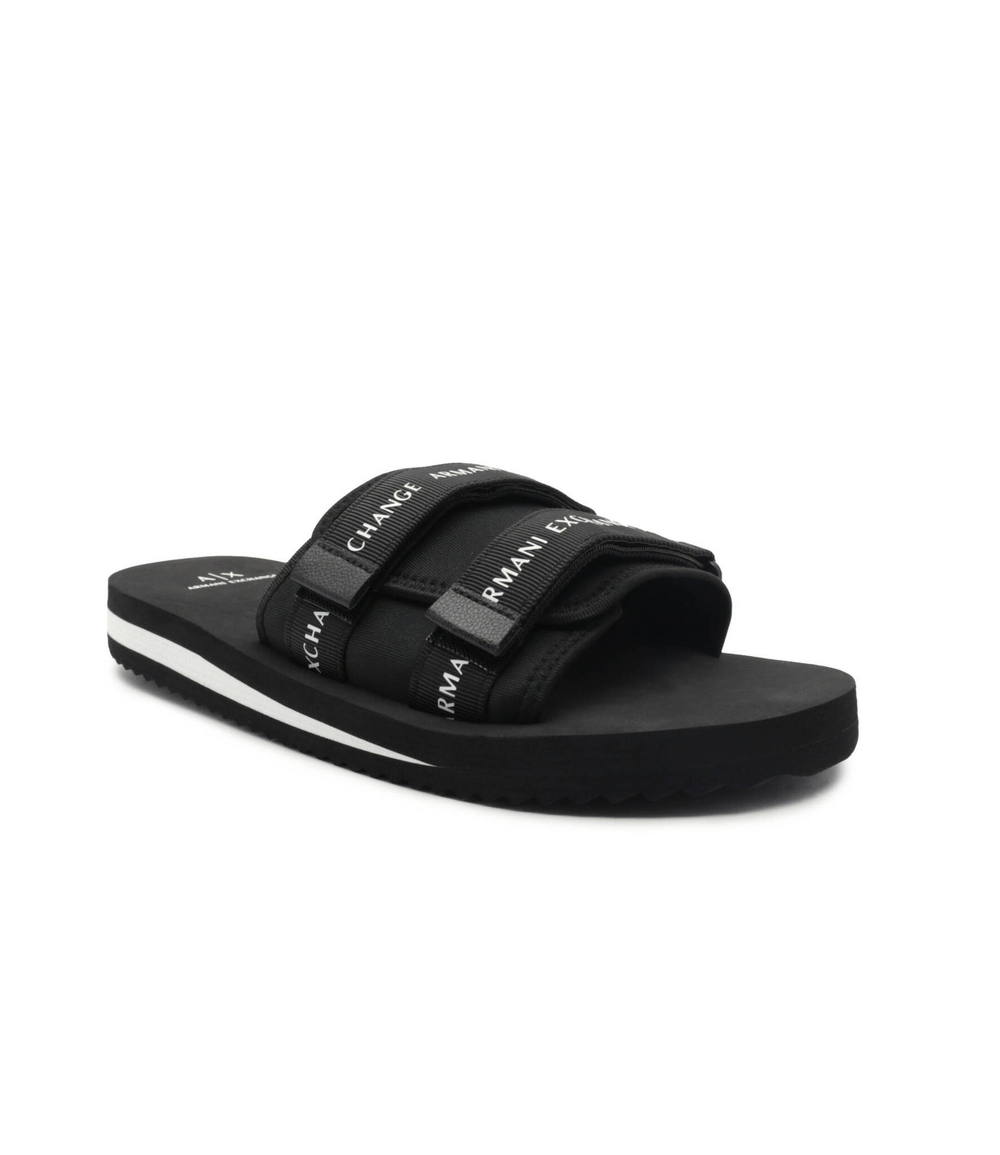 Шлепанцы Armani Exchange - черный(XUP010 XV672)