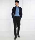 Рубашка S-LIAM BOSS BLACK - голубой(50513378)