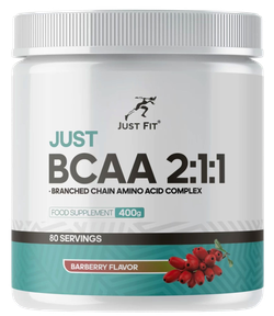 Just Fit BCAA 2:1:1 400 grams , Аминокислоты BCAA