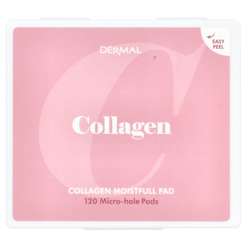 Dermal, Collagen Moistfull Pad, прокладки с 120 отверстиями