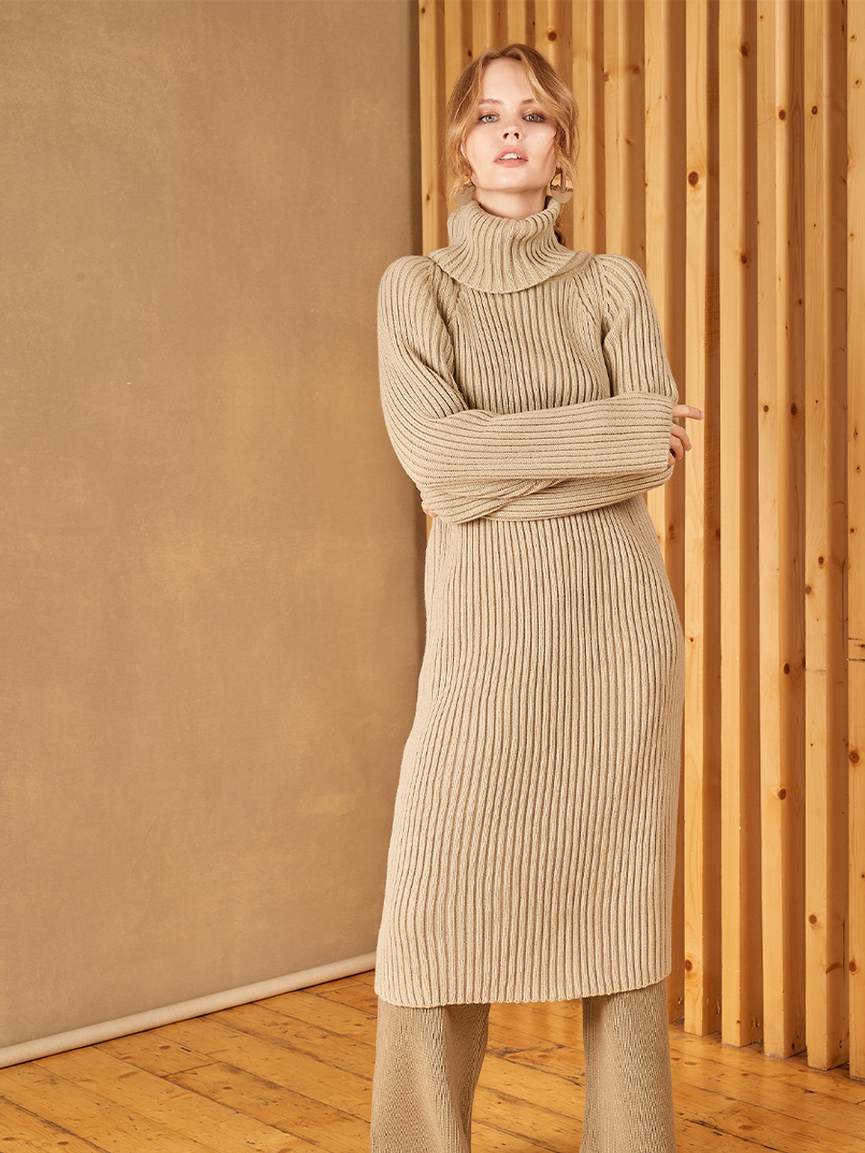 Платье Rimma Beige