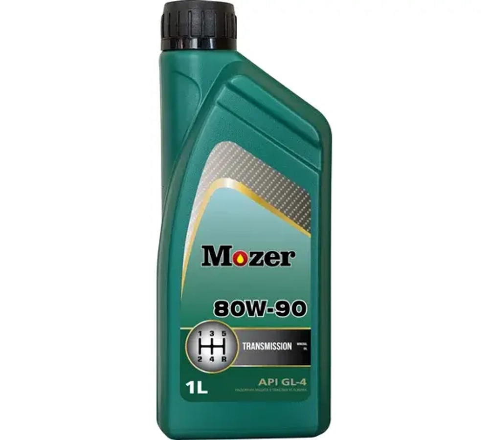 Масло транс Mozer Transmission 80W90 GL-4 (1л) минеральное
