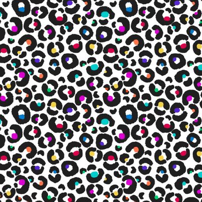 Яркий модный абстрактный принт