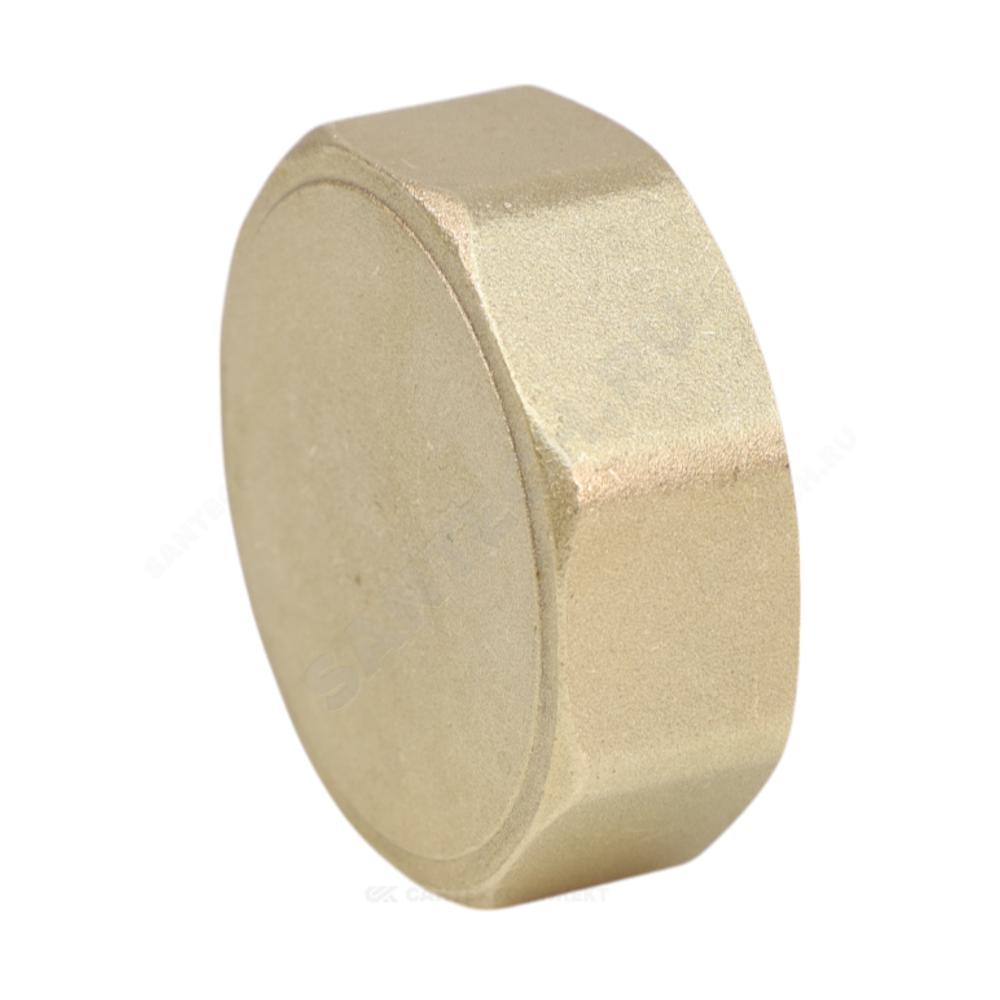 Заглушка латунь Ду 25 (1") ВР VALFEX VF.590.L.100