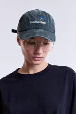 Кепка Гербарий Василек зеленая