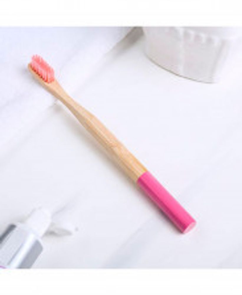 Зубная щетка, бамбук Good morning, 18 х 2 х 2 см