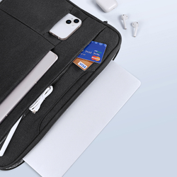 Ручная сумка черного цвета с несколькими карманами для ноутбука или планшета размером от 15.5 до 16 дюймов, серия LBTD Series