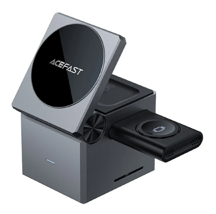 E18 Rubik's Cube 3-in-1 wireless charging holder