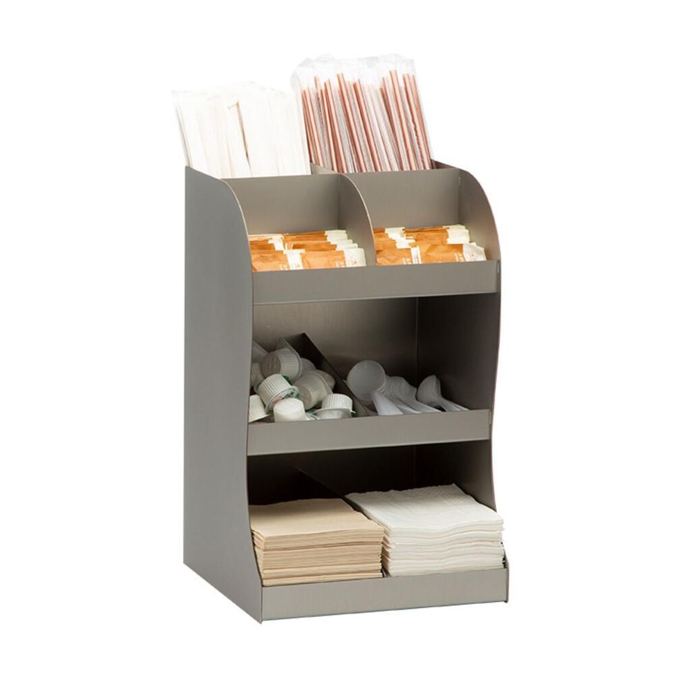 Станция диспенсер для кофейных аксессуаров 25*23*40 см нерж. P.L. Barbossa