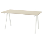 Письменный стол  - IKEA TROTTEN  /ТРОТТЕН ИКЕА, 160х75 см, бежевый