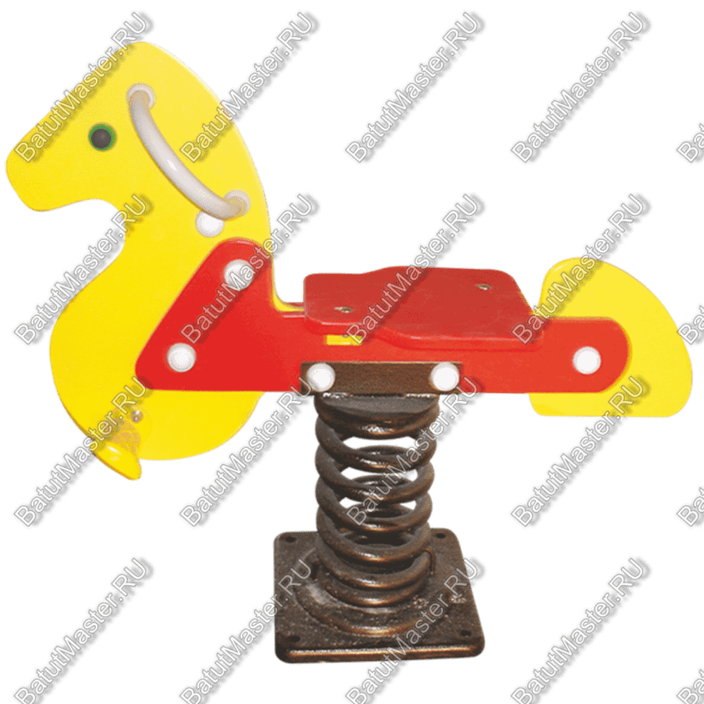 Детская качалка для игровых комнат, площадок "Лошадка"