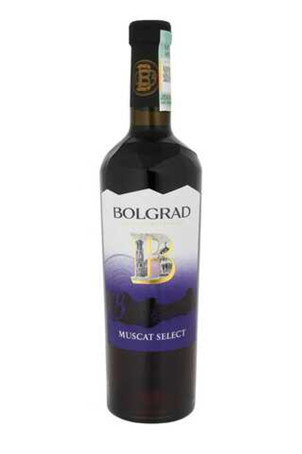 Вино Bolgrad Muscat Select столовое полусладкое красное 0.75 л