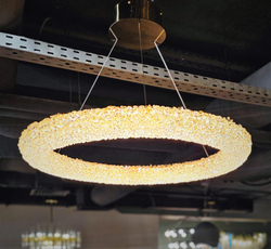 Люстра Lorella Round Gold D60