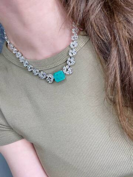 Колье параиба