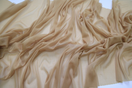 Сетка трикотаж бежевая