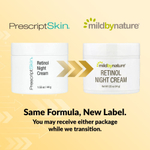 Mild By Nature, ночной крем с ретинолом, 44 г (1,55 унции)