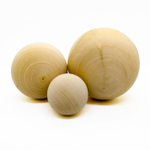 Шар 50мм из липы, деревянная заготовка