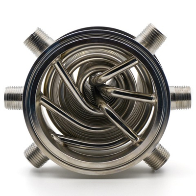 Холодильник димрота трехконтурный 150 мм,  кламп 4 дюйма