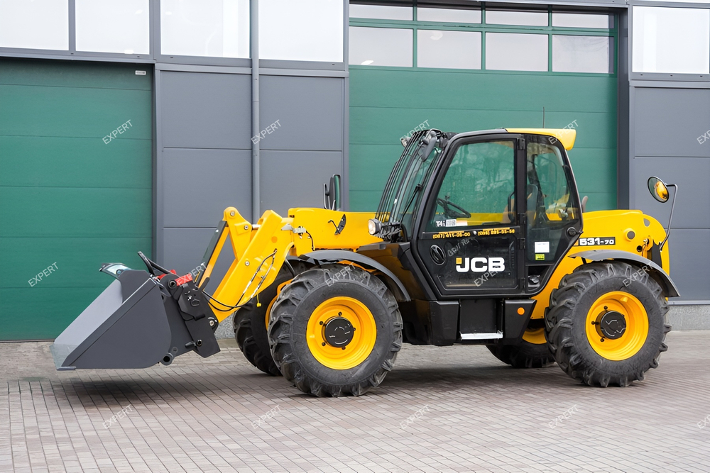 Откидной ковш для телескопического погрузчика