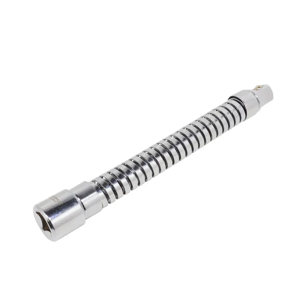 Удлинитель гибкий 195мм, 1/2'', на пластиковом держателе RockForce##Rock FORCE RF-8044195F