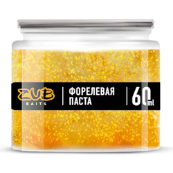 Паста ZUB 60мл Форель "Чеснок" Оранжевая