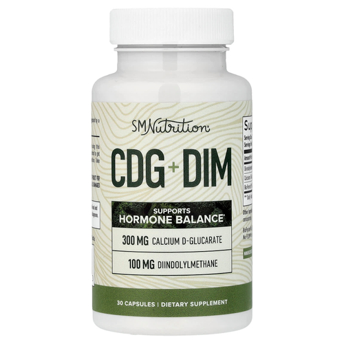 SMNutrition, CDG и DIM, 30 капсул