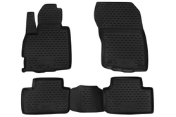 Коврики в салон для MITSUBISHI ASX (I, Ip, Ip2, Ip3), 2010-2020, 2020-, 4 шт. (Повышенная устойчивость, повышенная износостойкость) FORMAT.35.25.210K