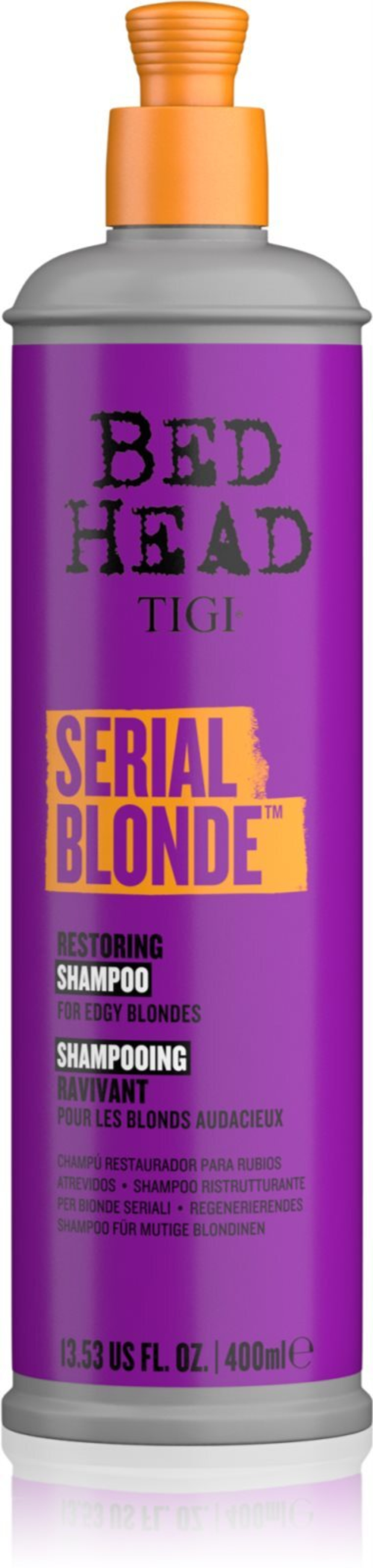 TIGI Bed Head Serial Blonde - восстанавливающий шампунь для светлых волос /   400  ml  / GTIN 615908432251