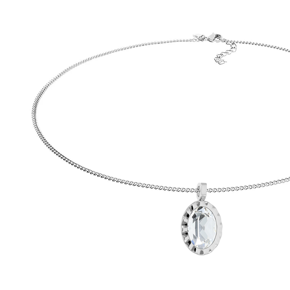 Колье Qudo TIVOLA UNICA big (S/P) Crystal 3cm 420500