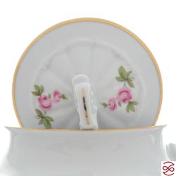 Чайный набор Мейсенский букет Repast классическая чашка (15 предметов на 6 персон)