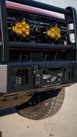 Силовой бампер с дугой и доп. светом для Jetour G700 2025+ Джетур стальной бампер кенгурятник