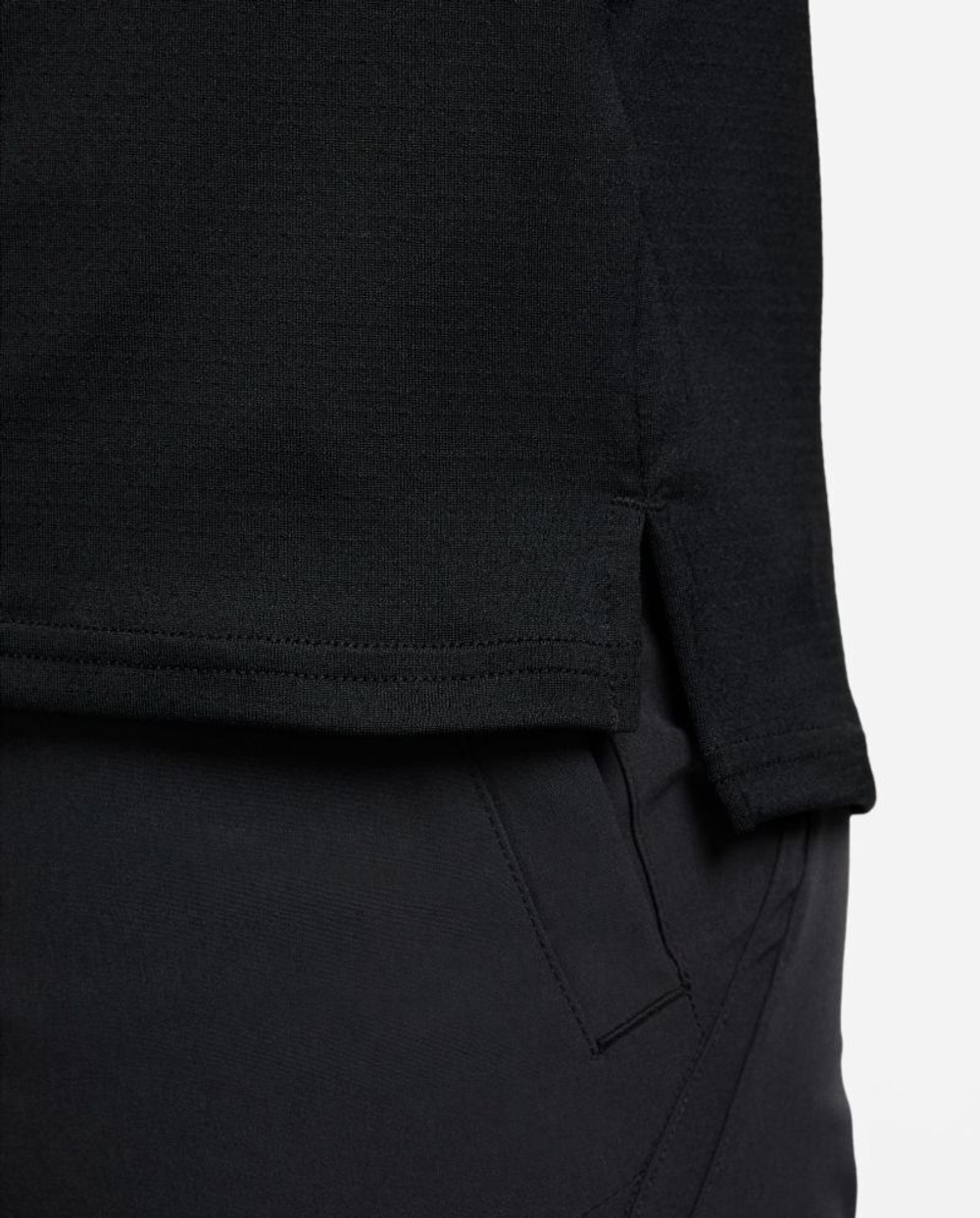 Мужская теннисная футболка Nike Court Dri-Fit Advantage Top - black/white