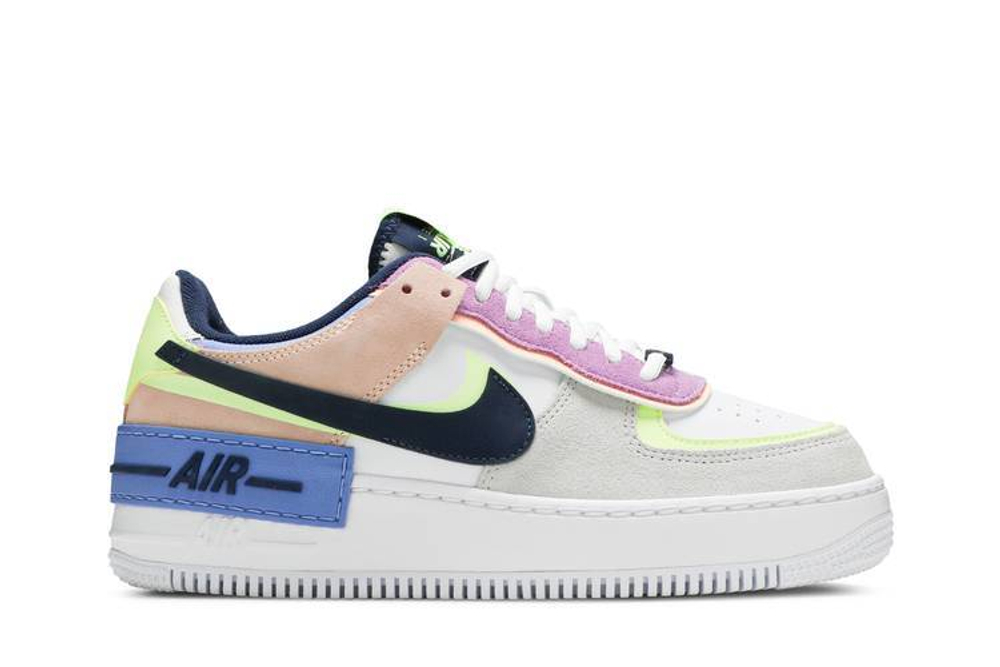 Кроссовки Nike Air Force 1 Low Shadow (Женская размерная сетка)