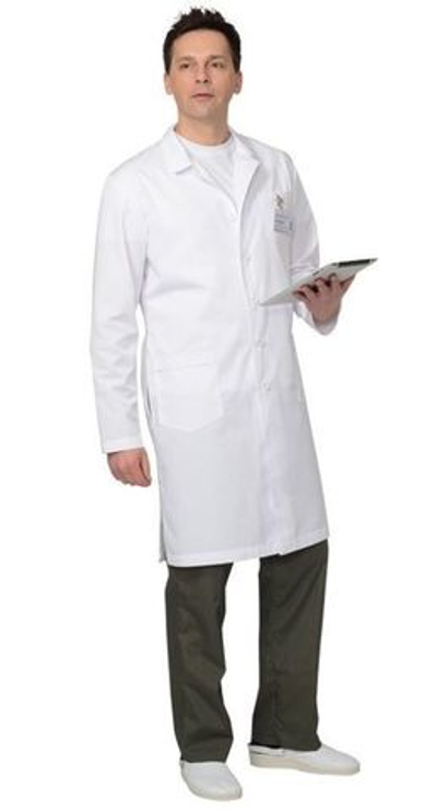 Халат "БРУКЛИН" мужской белый