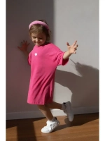 Платье детское трикотажное в садик