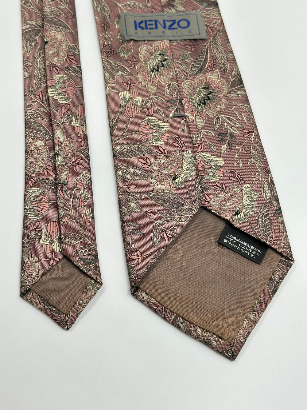 Галстук розовый Kenzo