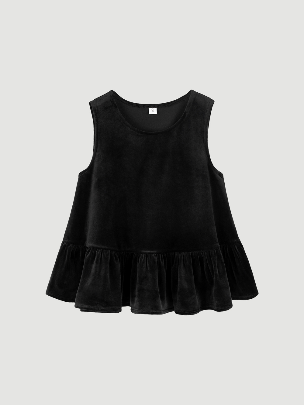 Велюровая туника-трапеция Mjölk Black