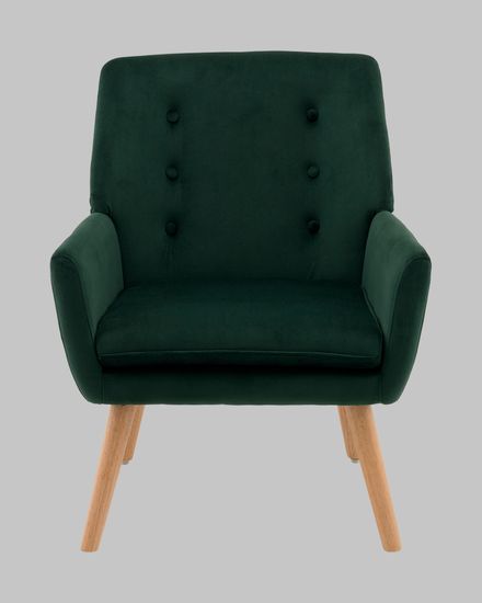 Кресло Райт тёмно-зелёный