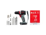 Дрель ударная аккумуляторная бесщёточная P.I.T. PSB20H-10C X-DRIVER SOLO