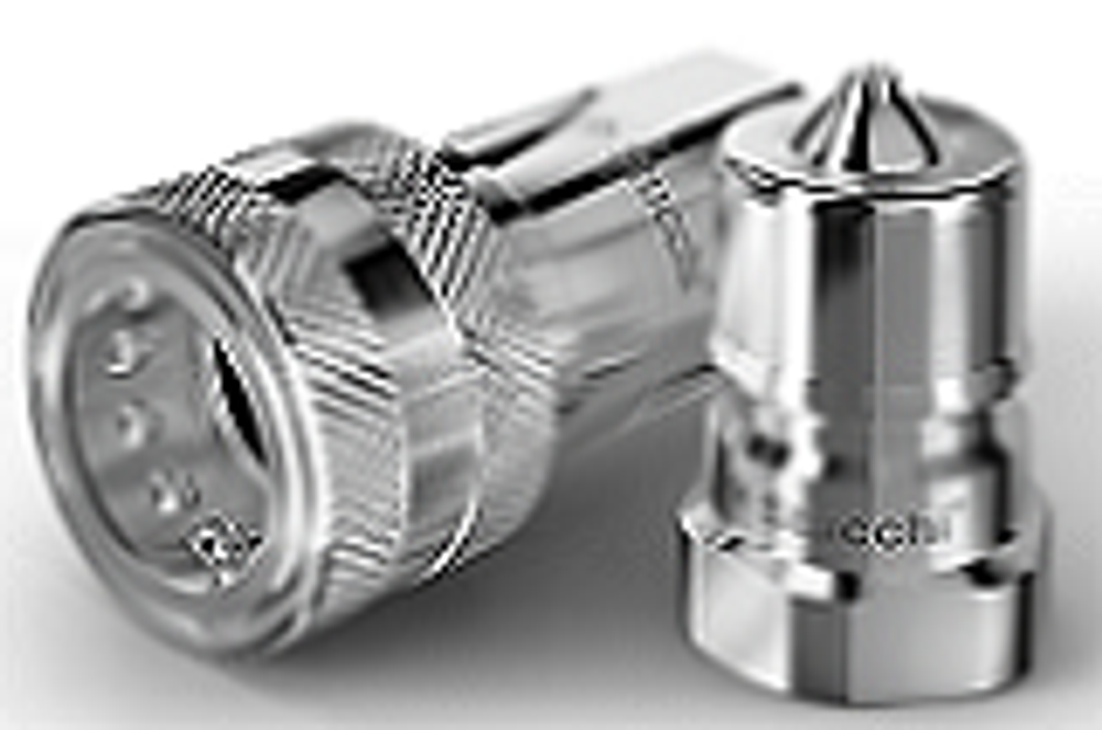 БРС ISO B IRBX NPT 1/2 - D1/2 Ниппель (уплотнение Viton, нерж.)