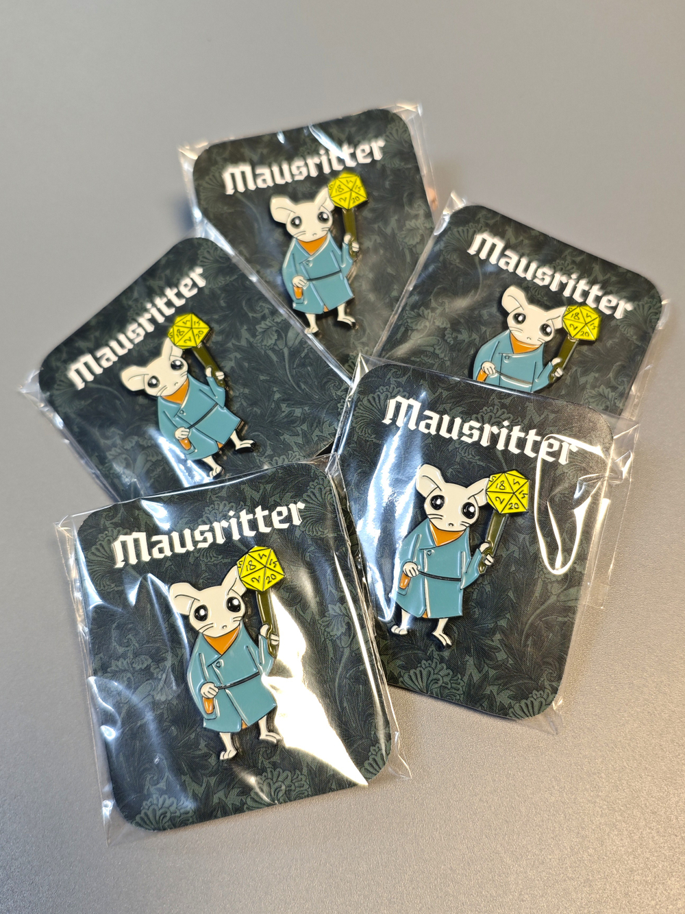 Mausritter — пин с мышью