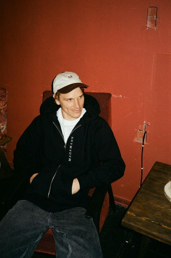 Кепка Script коричневая - фото 4