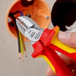 Кусачки боковые хромированные 160 мм Knipex 70 06 160