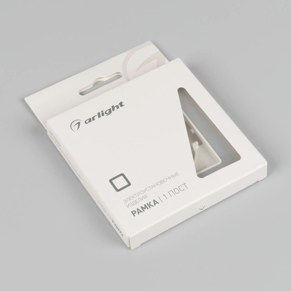 Рамка алюминиевая FRM-AKIRY-AL-1-SR (Arlight, -) 049680