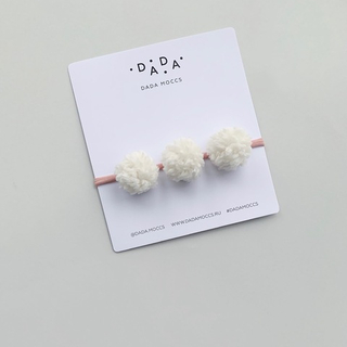 Повязка с помпоном