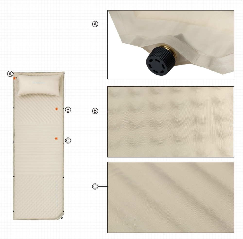 КОВРИК KINGCAMP 3605 COMFORT SINGLE САМОНАДУВАЮЩИЙСЯ