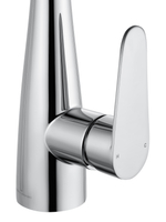 Смеситель для кухни с выдвижным изливом WONZON & WOGHAND, Хром (WW-121E201B-CR)