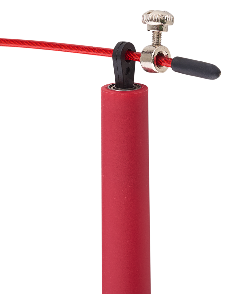 Скакалка RP-202 ПВХ скоростная, бордовый, 3 м